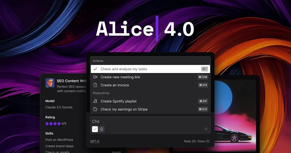 Alice 4.0
