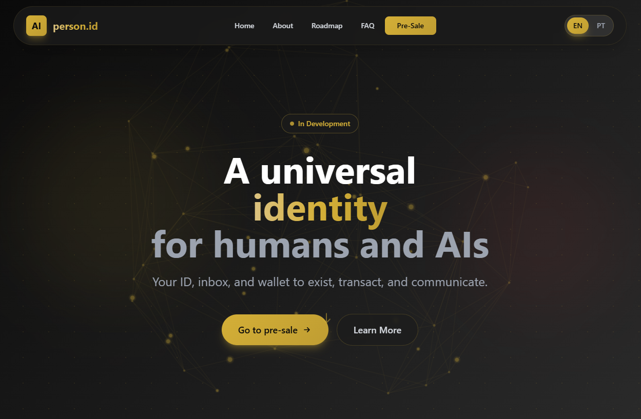 AI Person ID - Main product screenshot demonstrating key features and user interface