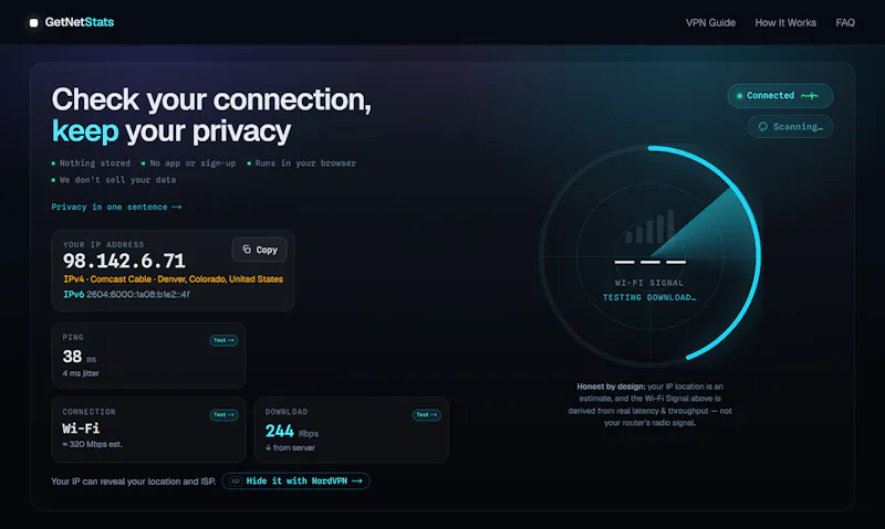 GetNetStats screenshot 2