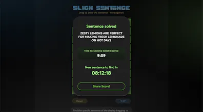 Slick Sentence gallery image