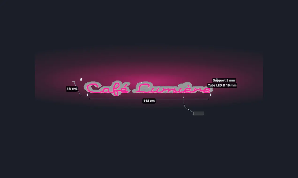 Neon Light Configurator gallery image