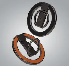 Kilyos Magnetic Phone Ring Stand Leather gallery image