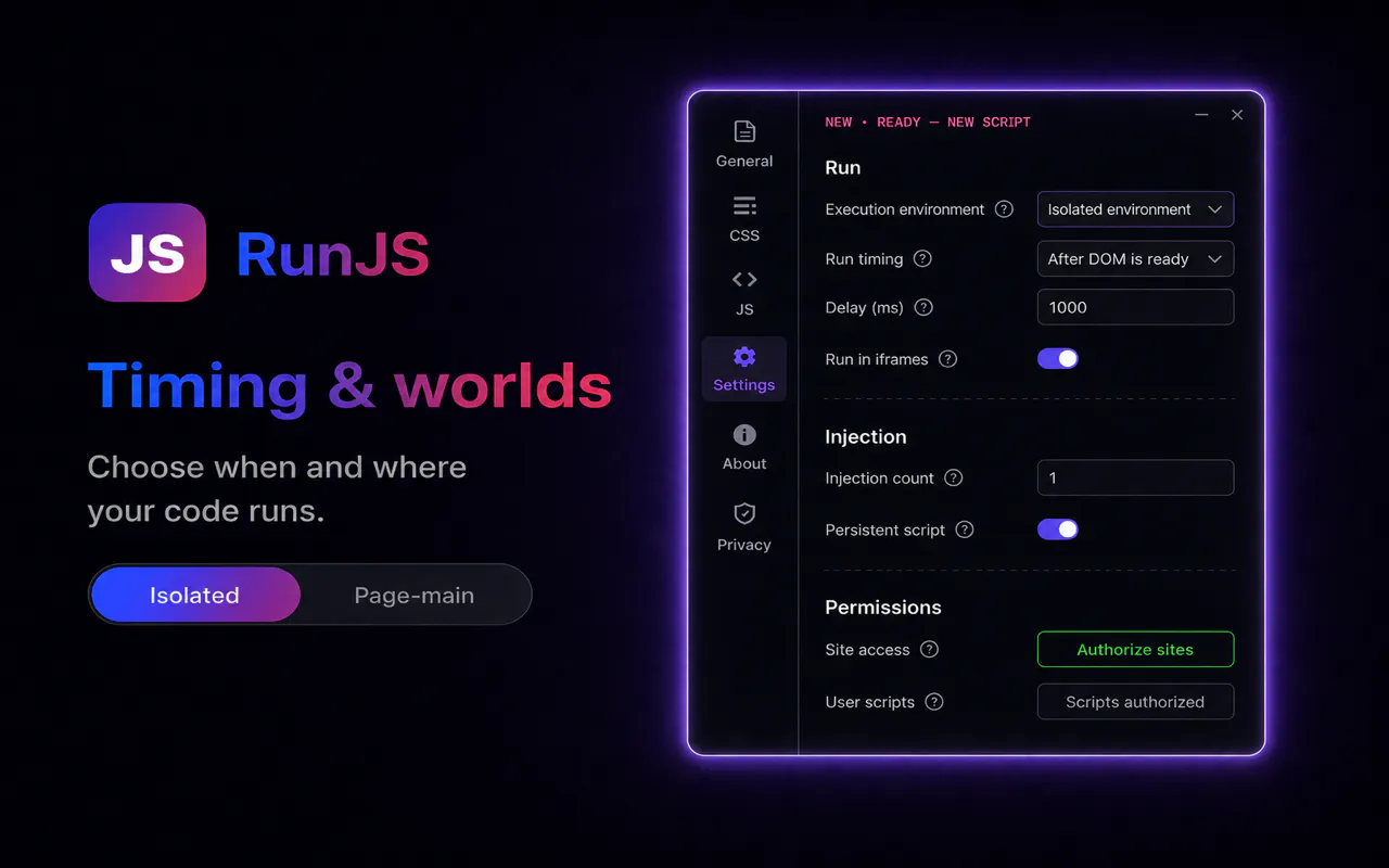 RunJS gallery image