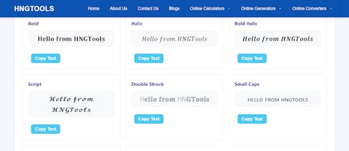 HNGTools – Free Online Tools gallery image