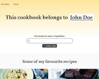 My Online Cookbook media 3