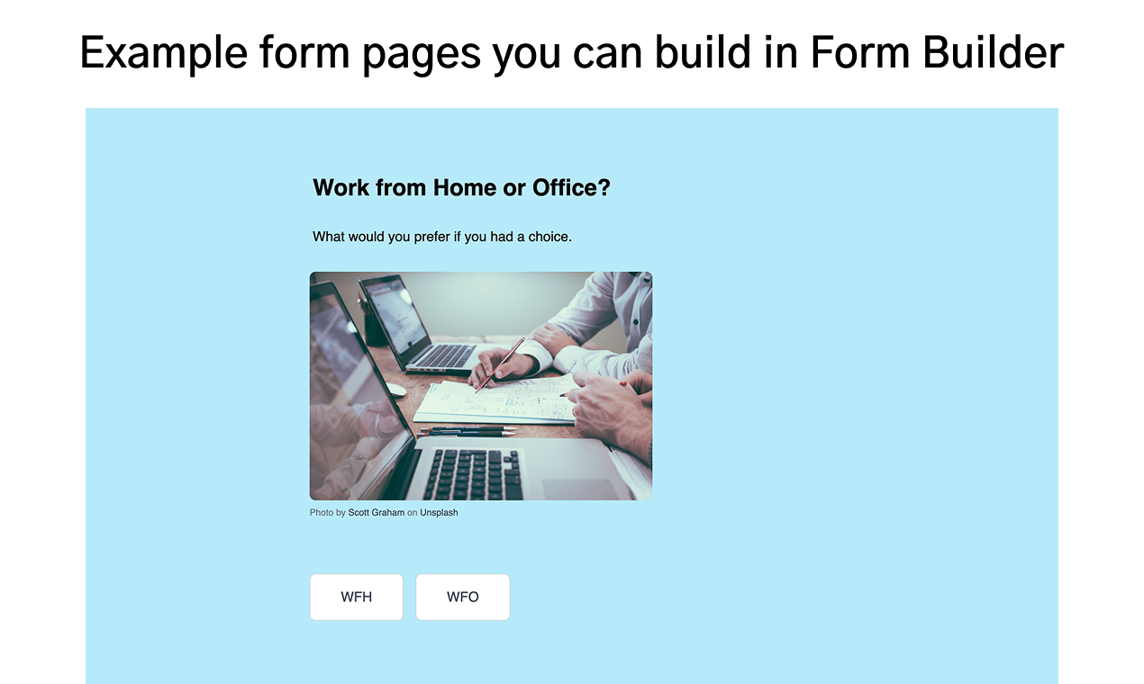 Form Builder gallery image