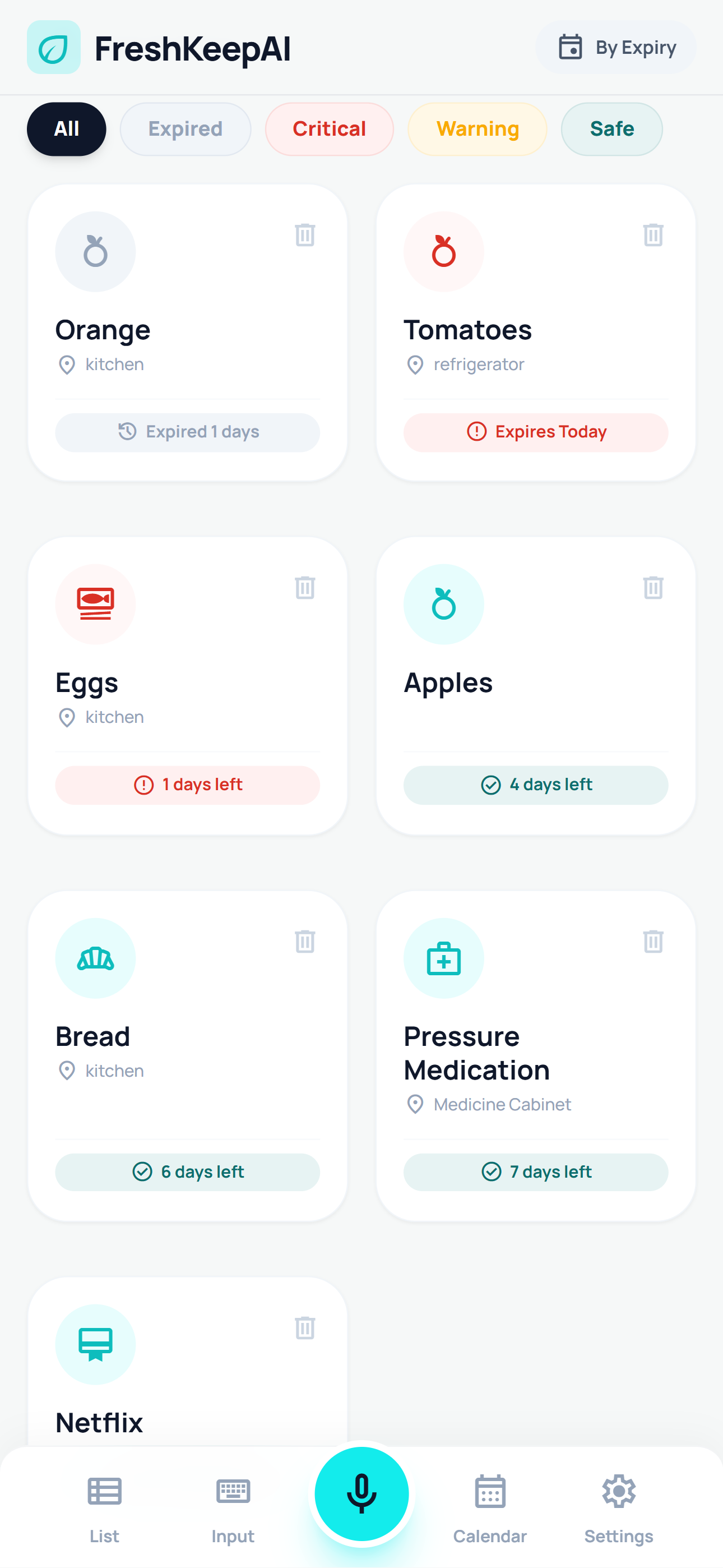 FreshKeepAI - Screenshot 2 showing product features and functionality