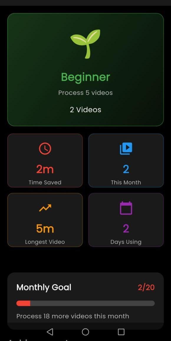 AutoCut AI – Offline Video Editor - Screenshot 4 showing product features and functionality