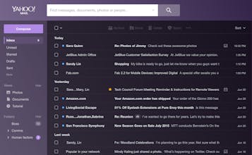 Yahoo Mail gallery image