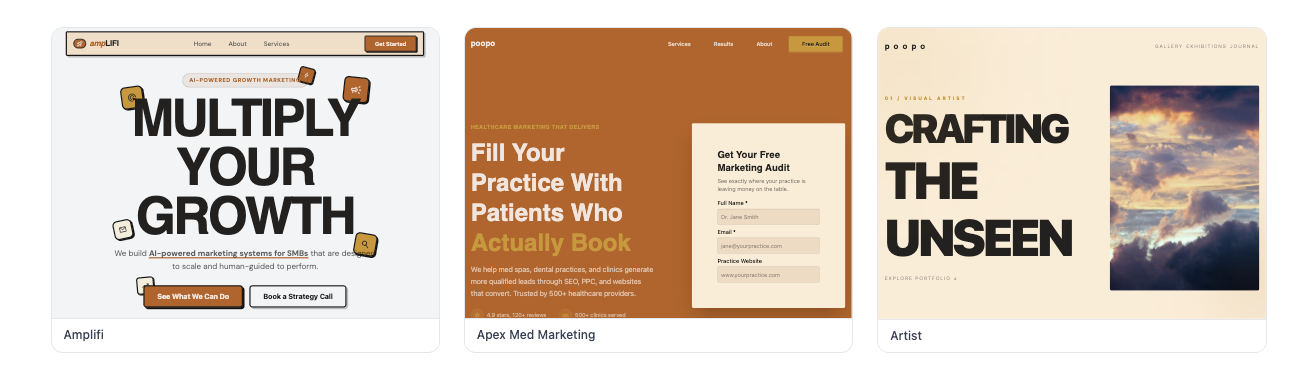 PageHub gallery image