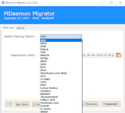 Advik MDaemon to PST Export Tool gallery image