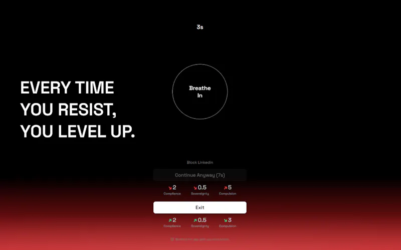 GetYourLifeBack Extension screenshot 7