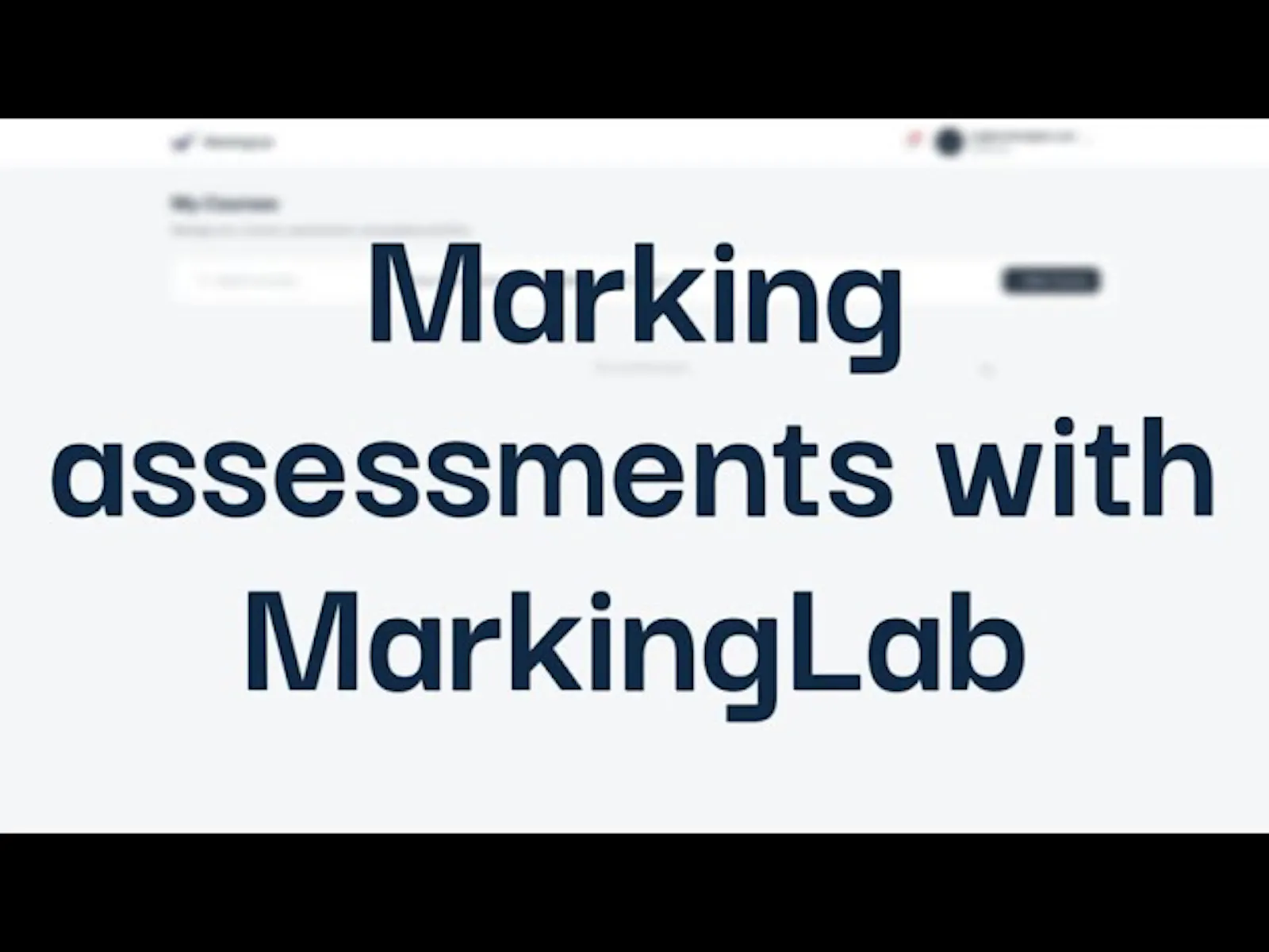 MarkingLab screenshot 1 (video preview)