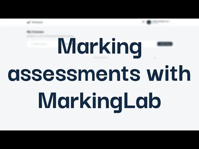 MarkingLab screenshot 1 (video preview)