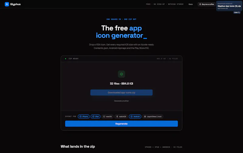 Glyphus screenshot 3