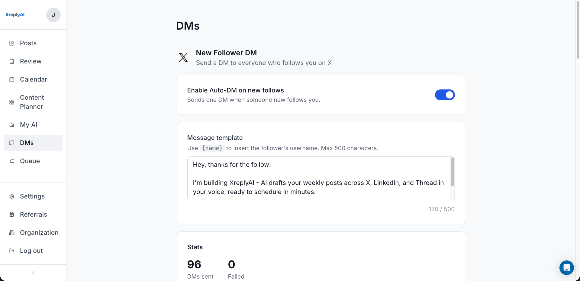 AI social media manager trained on you gallery image