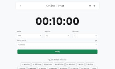 Alarm Clock in your browser gallery image
