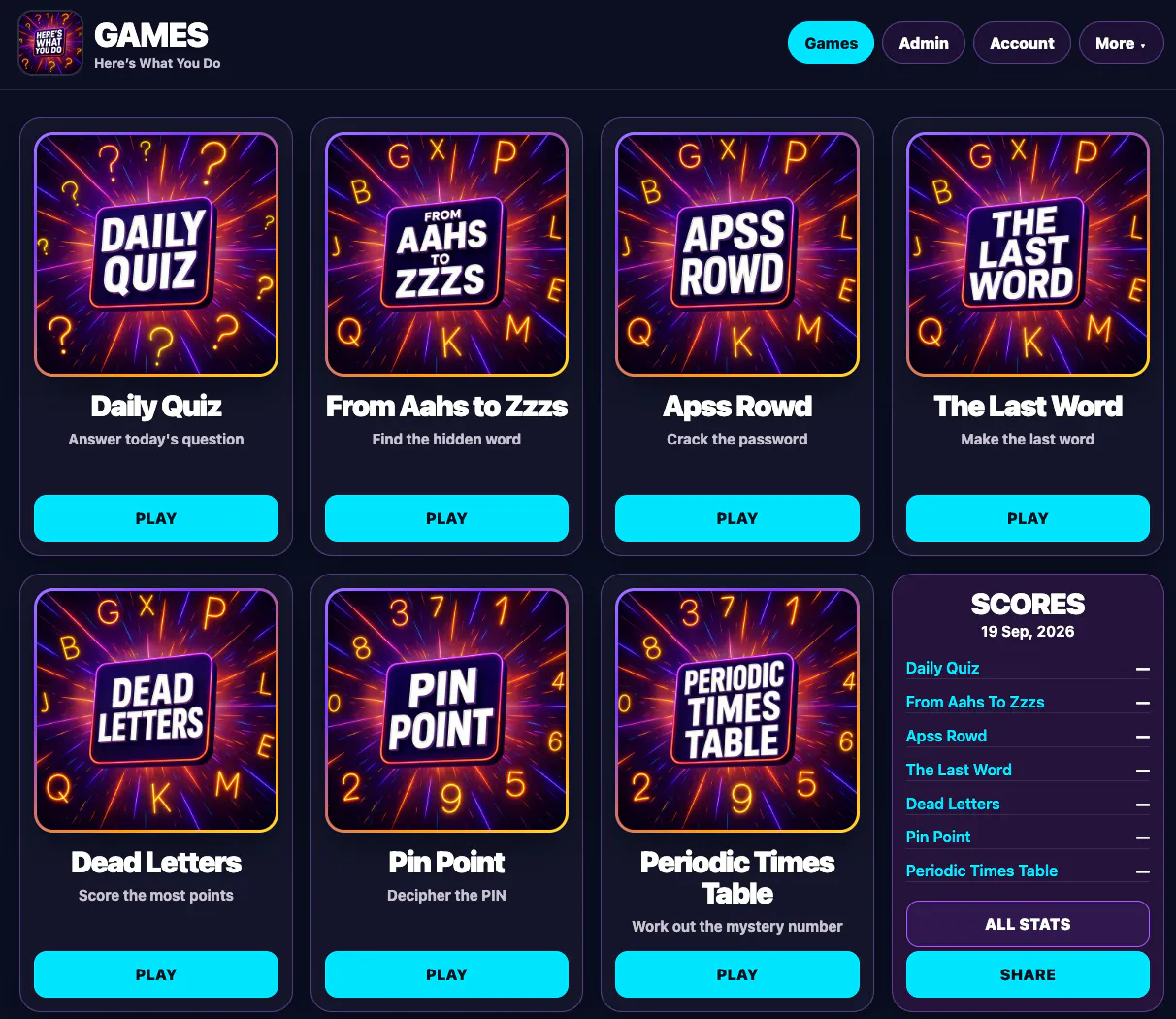 Here's What You Do Daily Games gallery image
