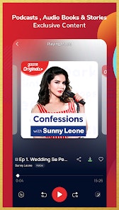 Gaana: Music & Podcats media 5