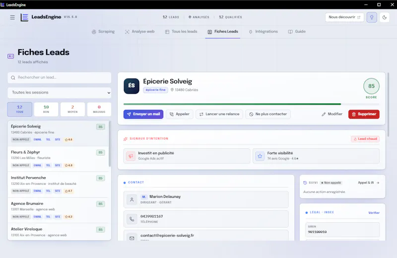 LeadsEngine screenshot 2