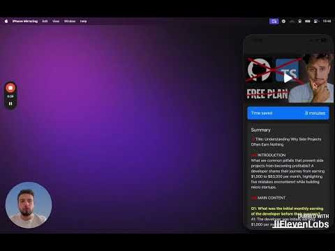 Ai Video Summarize for YouTube Videos gallery image