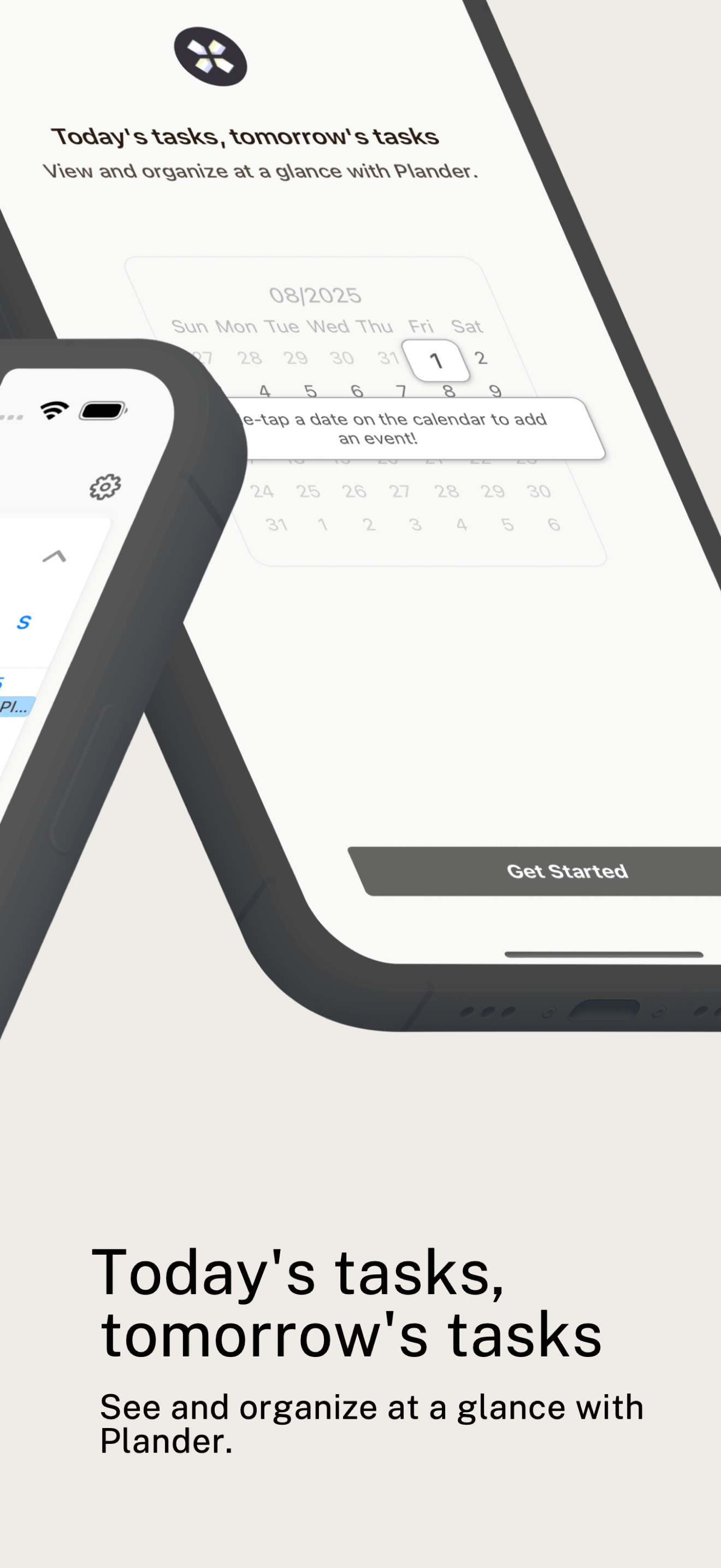 Media Plander: Perancang & Kalendar - Perancang yang minimum · Sokongan widget 2