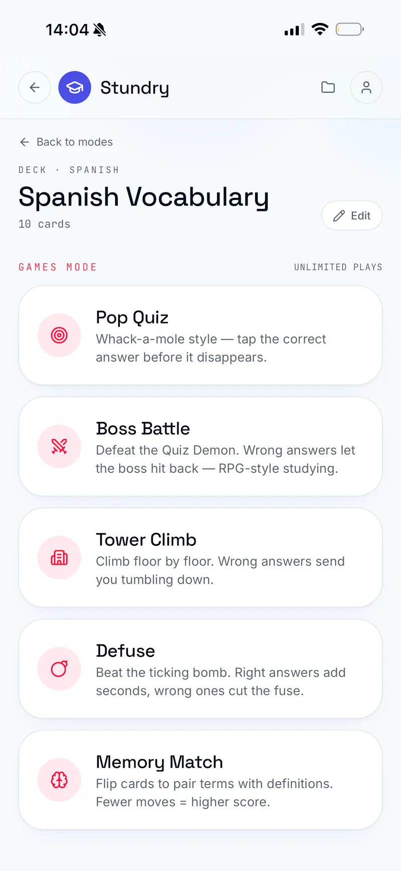 Stundry — Master any subject screenshot 6
