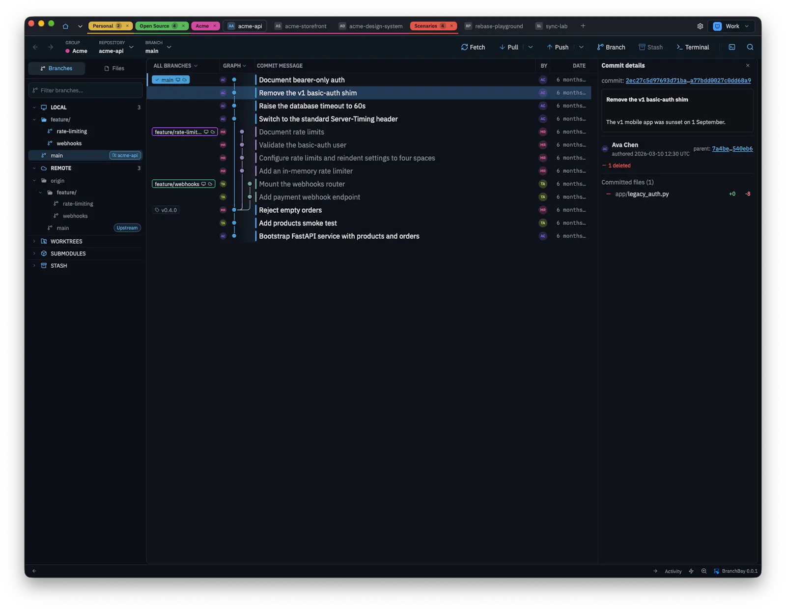 BranchBay screenshot 1