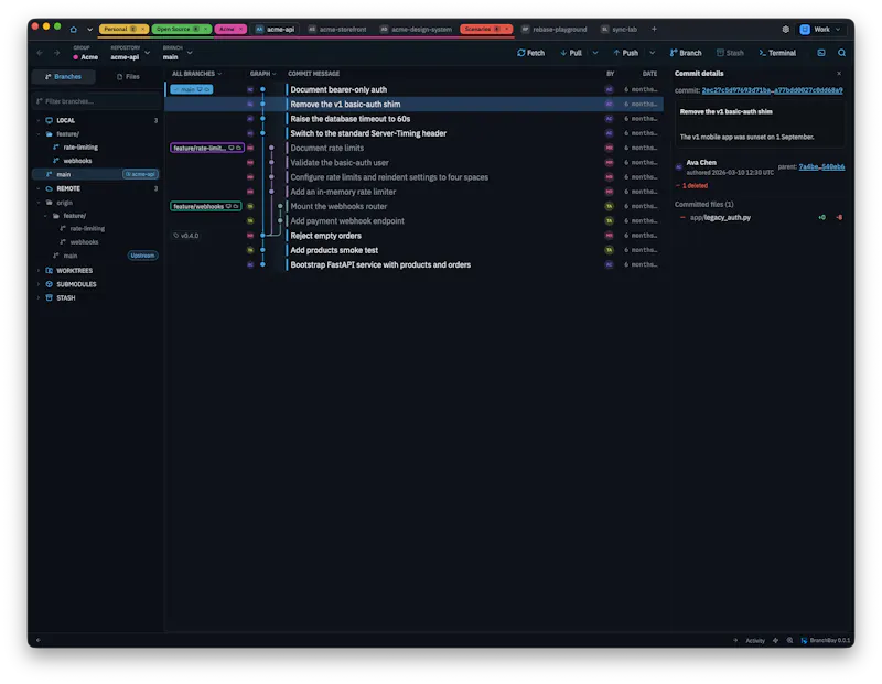 BranchBay screenshot 1