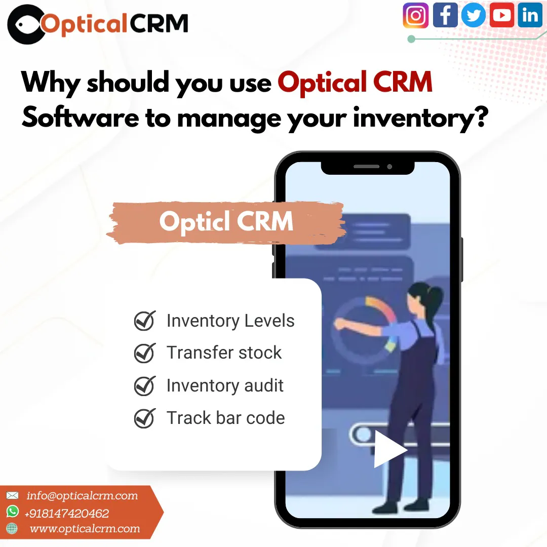 Optical CRM Software gallery image