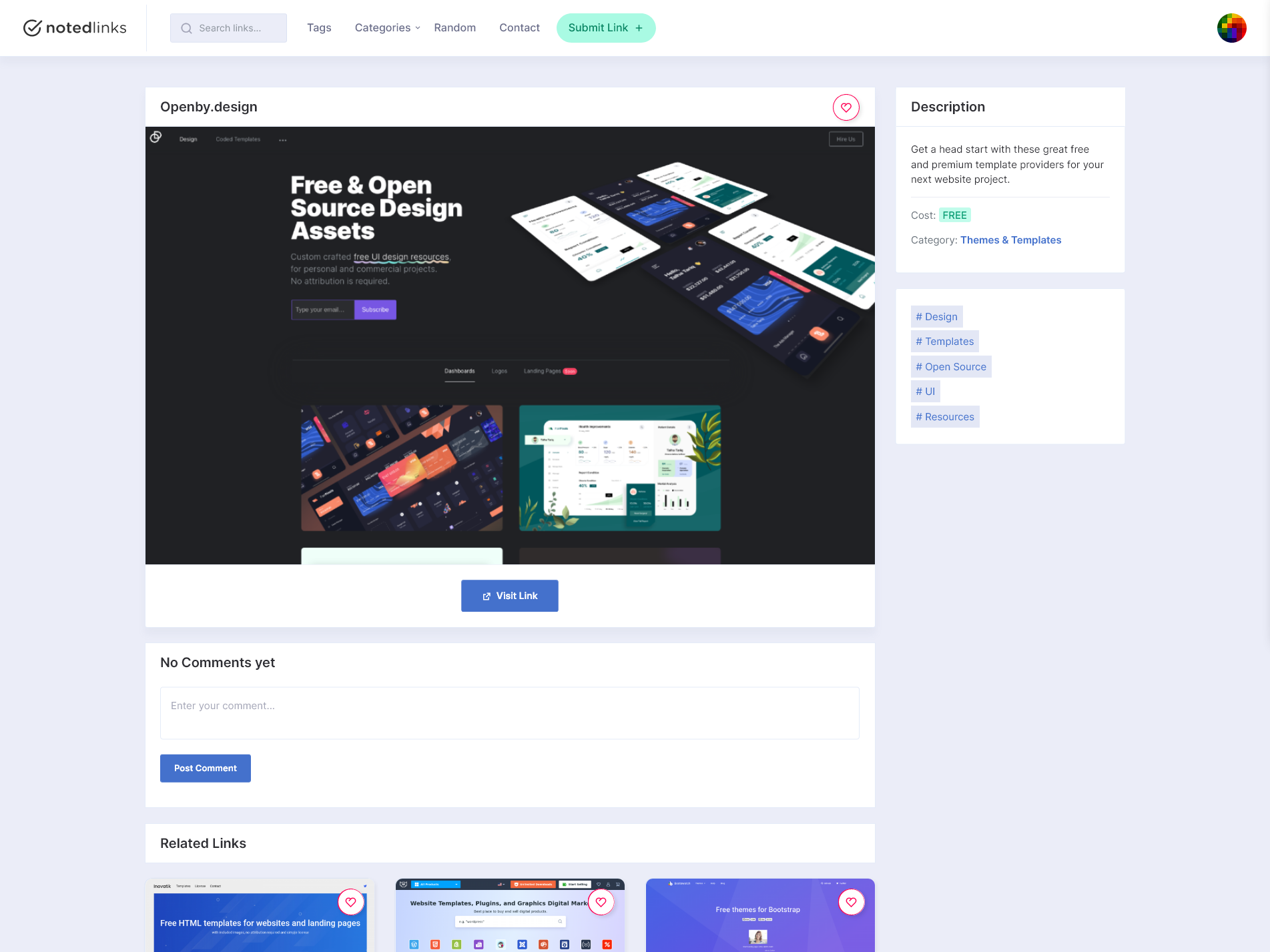 Noted Links gallery image