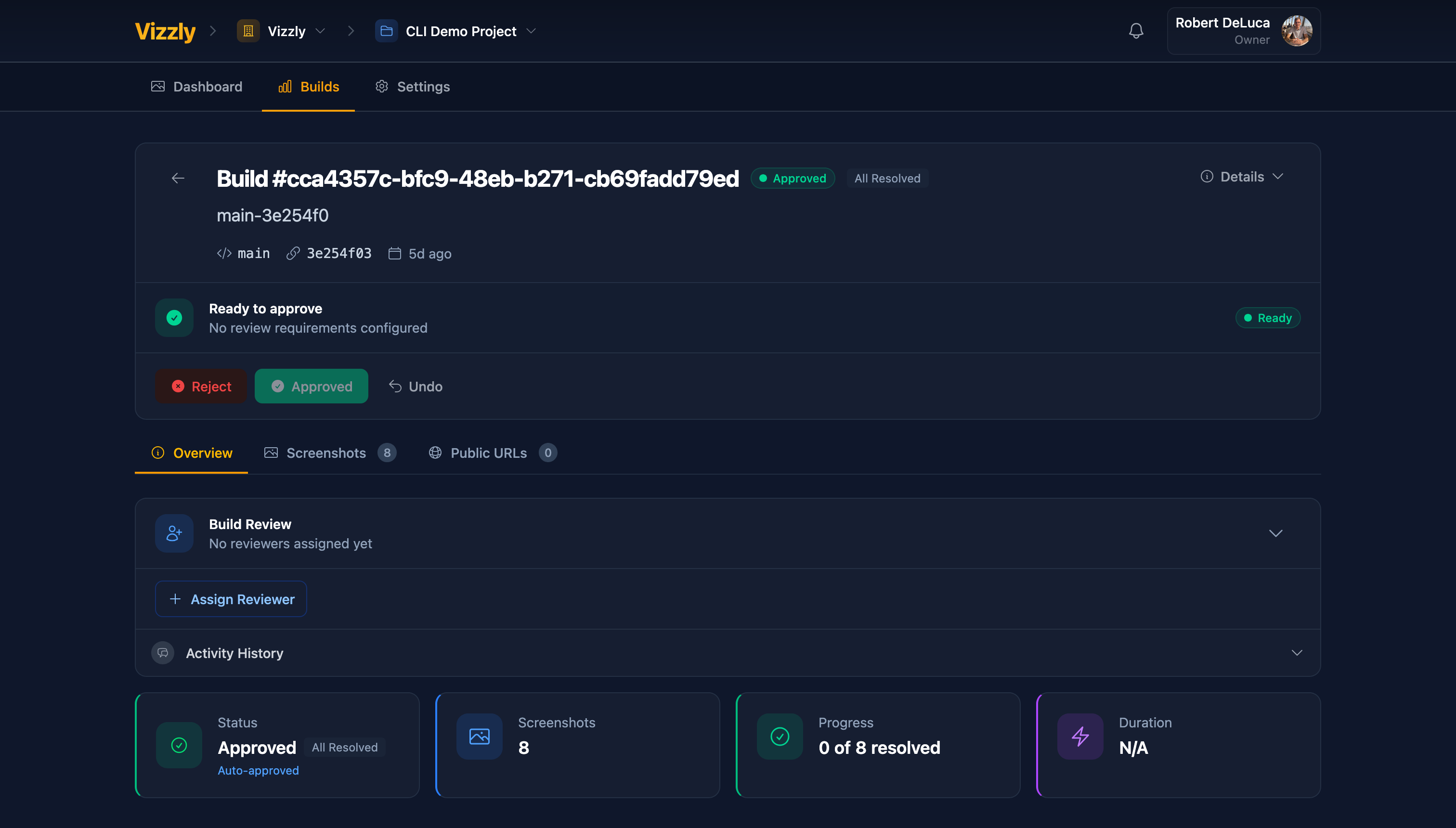 Vizzly Visual Testing gallery image