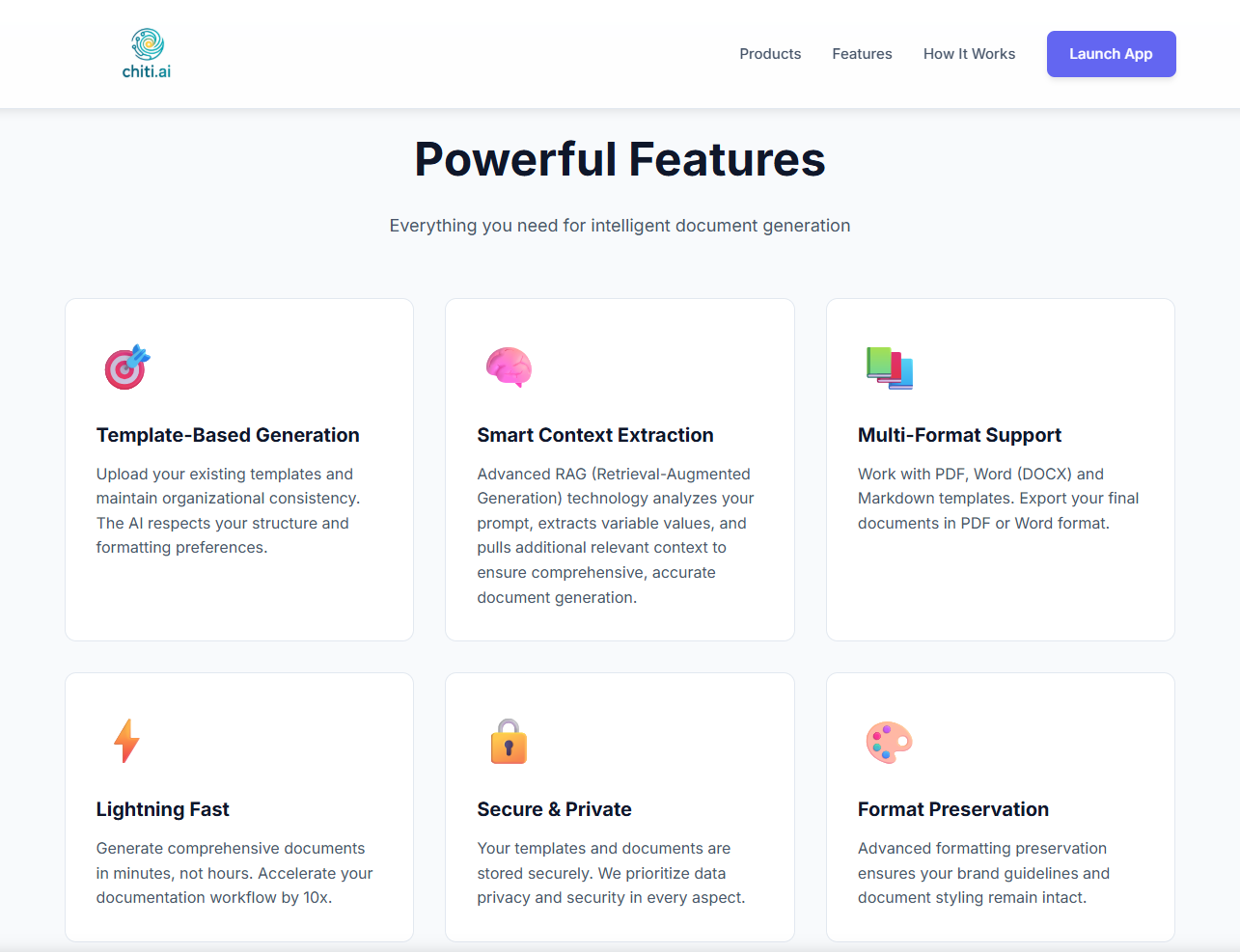 Chiti.ai - Screenshot 4 showing product features and functionality