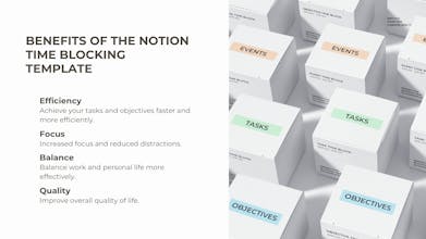 Notion Time Blocking Template gallery image