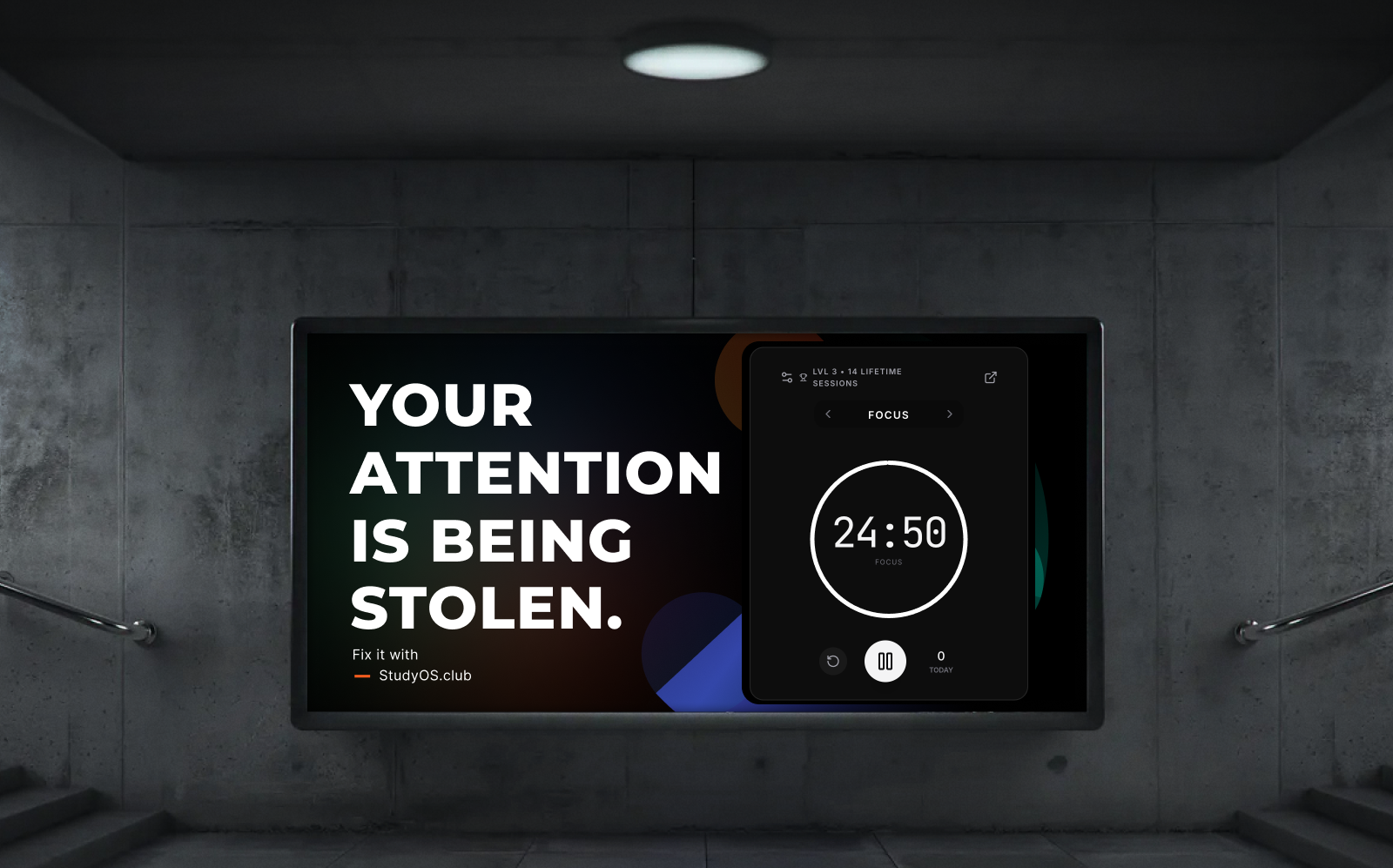 Study OS - Screenshot 2 showing product features and functionality