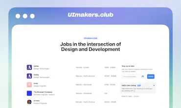 UI Makers Club gallery image