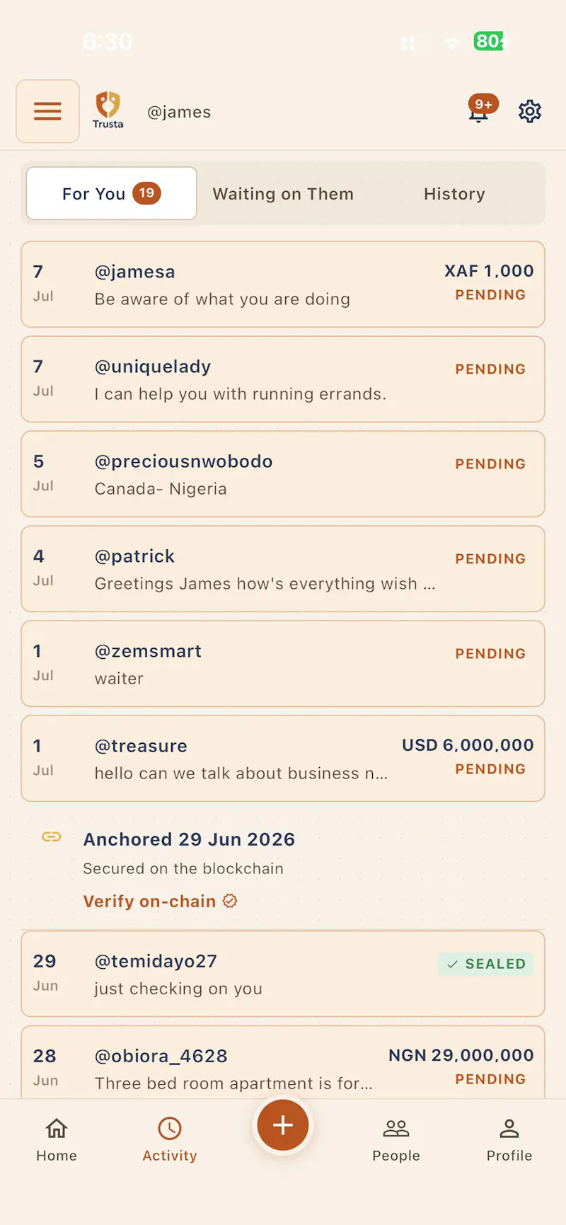 Trusta screenshot 19