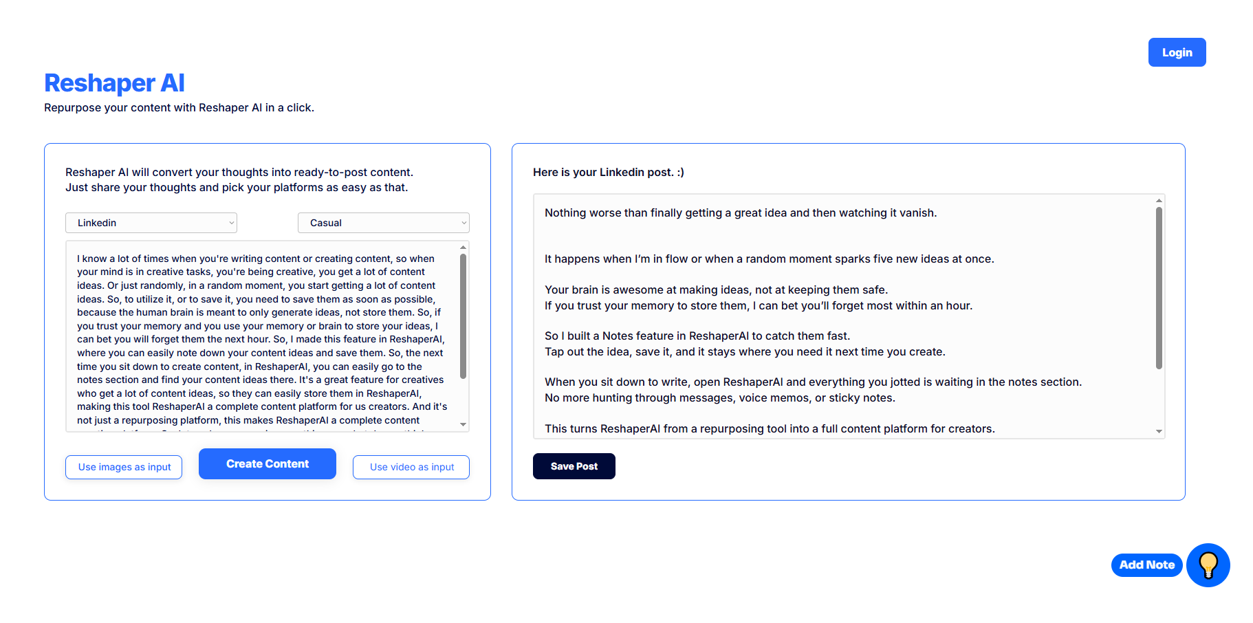 Reshaper AI - Screenshot 3 preview