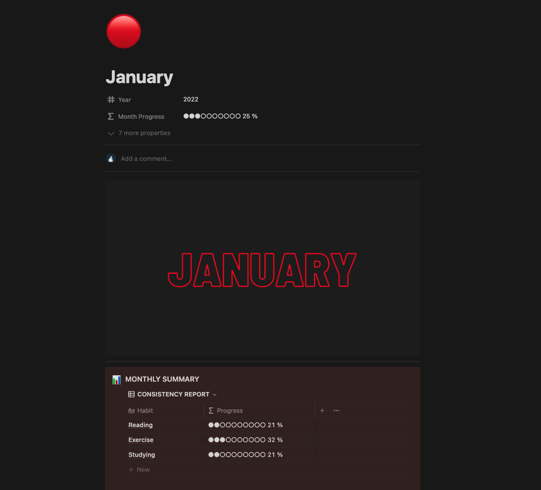 [NOTION] ULTRA HABIT TRACKER gallery image