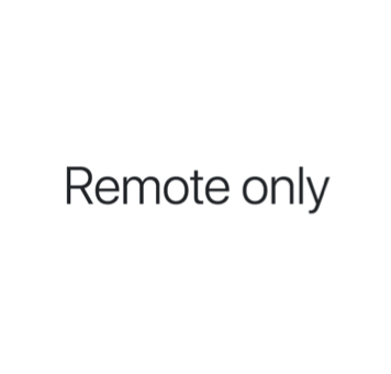 Remote only