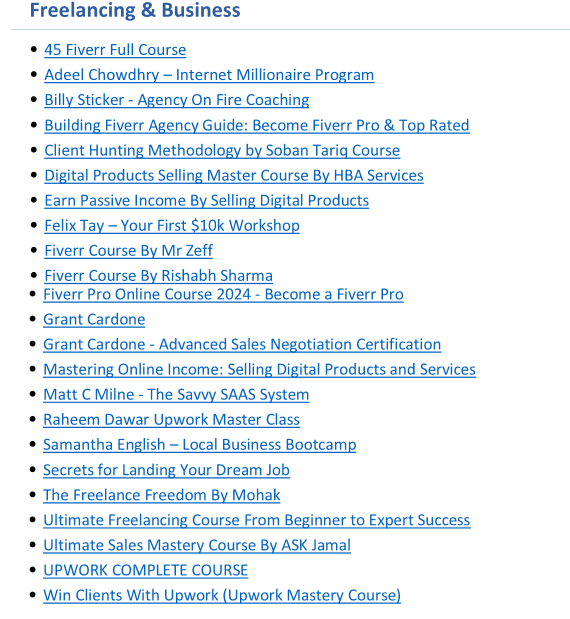 23 Freelancing & Business Courses gallery image