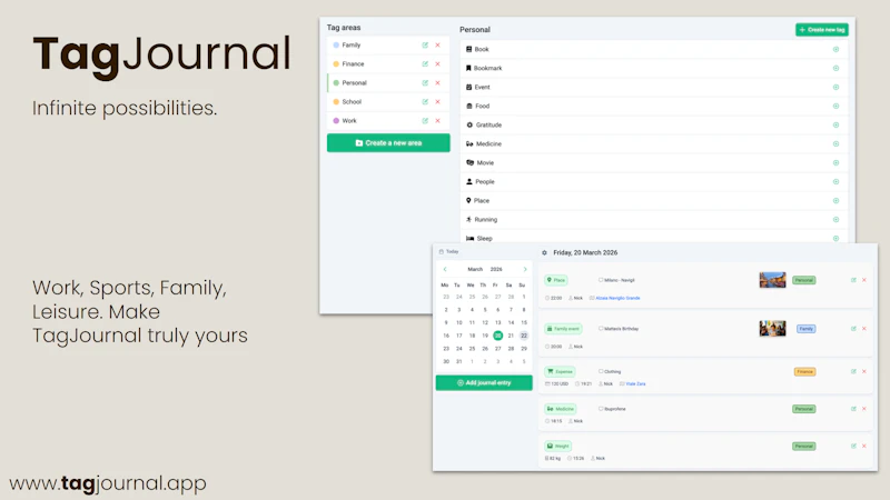 TagJournal screenshot 7