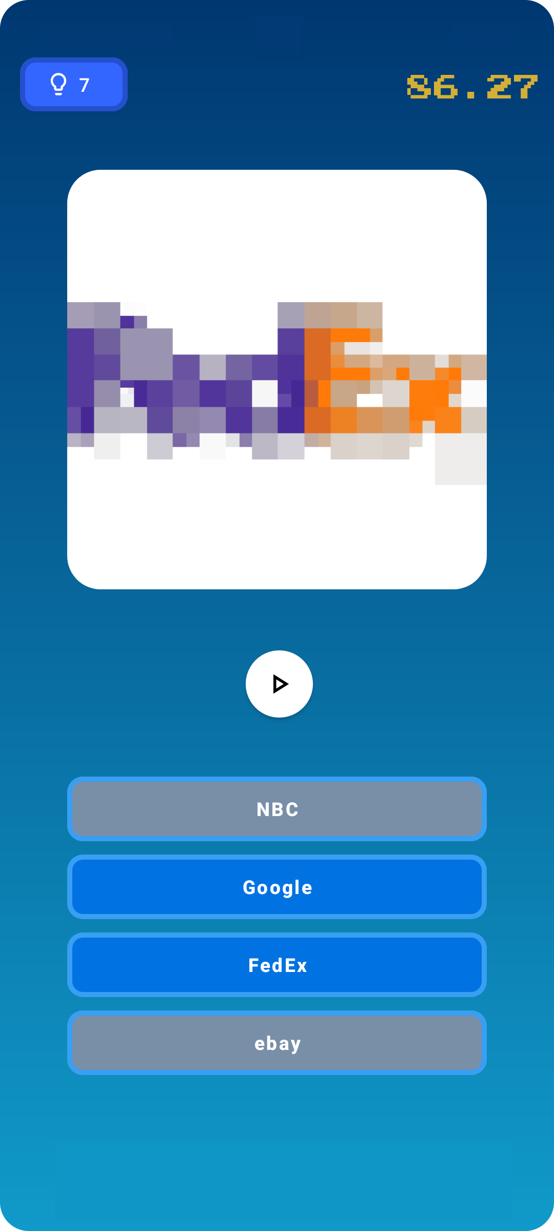 Depixify: cuestionario del logotipo - ¡Adivina logotipos famosos de imágenes pixeladas! media 4