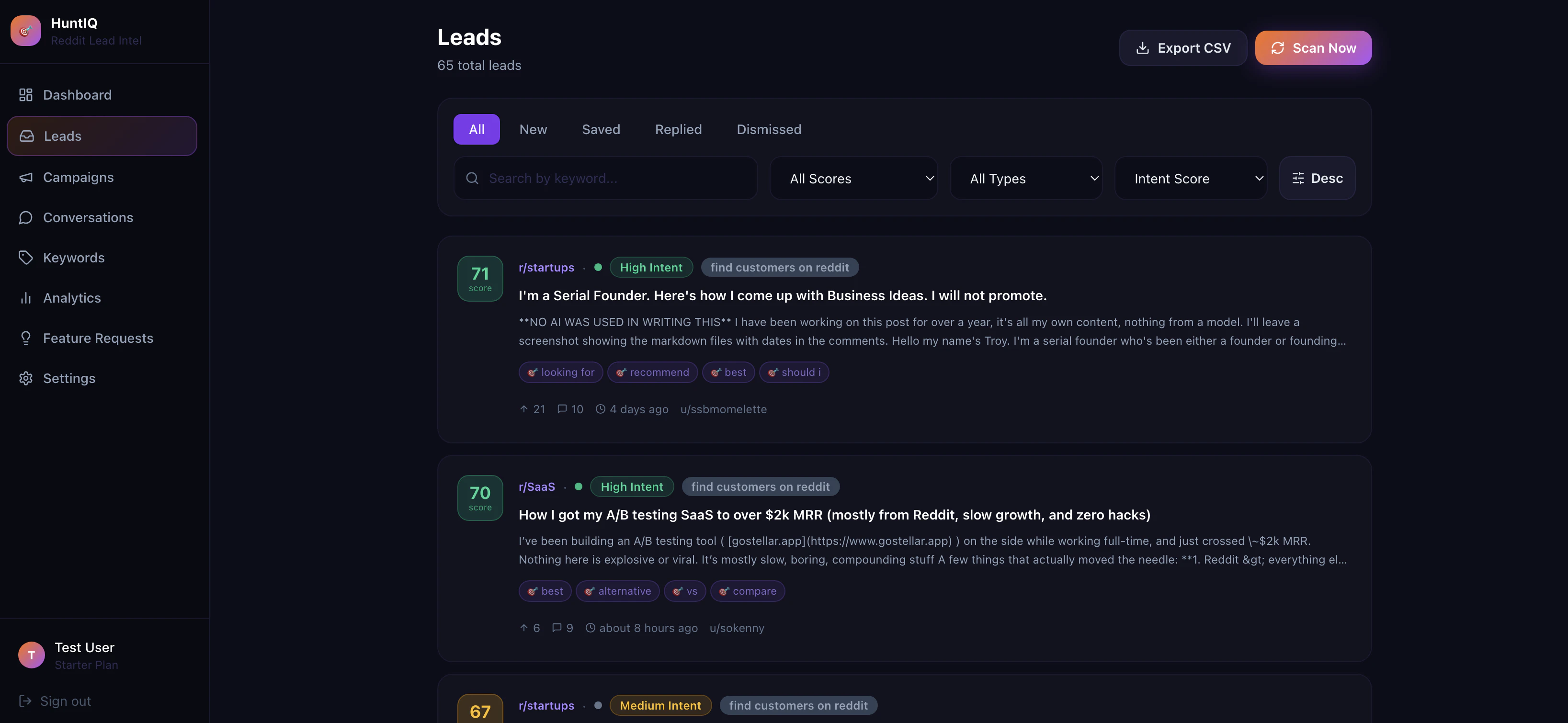 HuntIQ  대표 미리보기