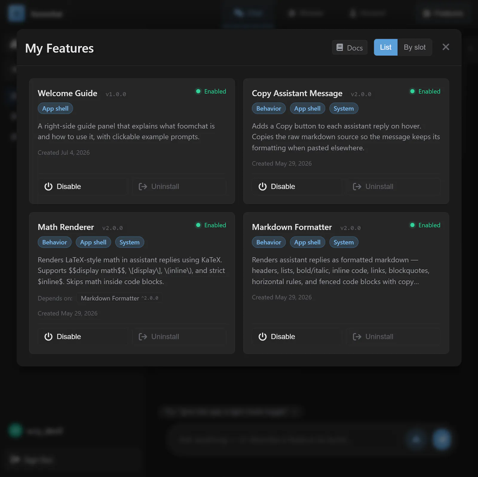foomchat screenshot 5