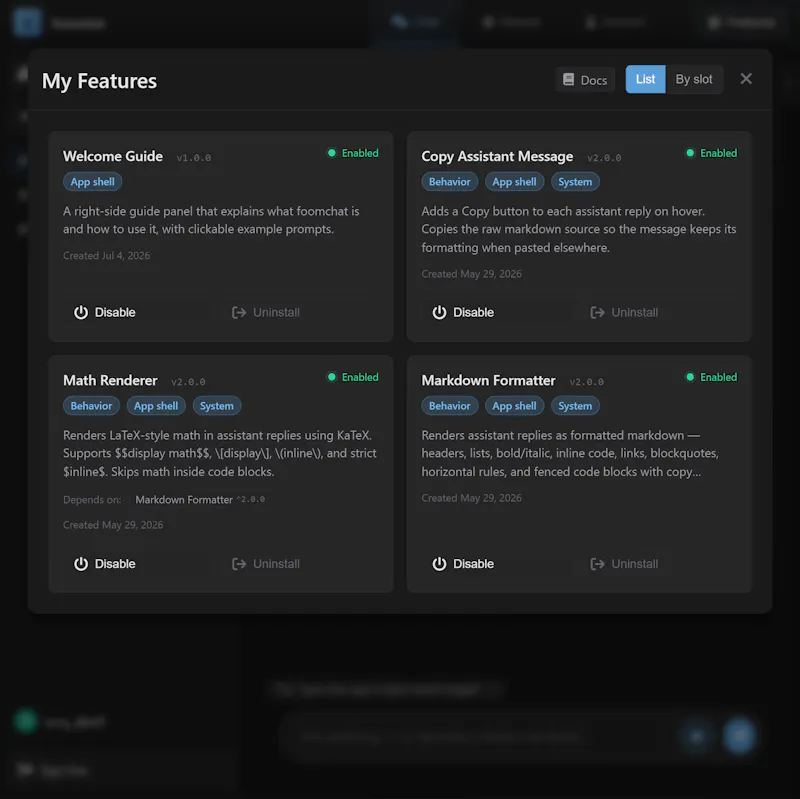 foomchat screenshot 5