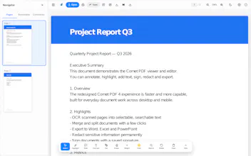 Comet PDF 4 gallery image