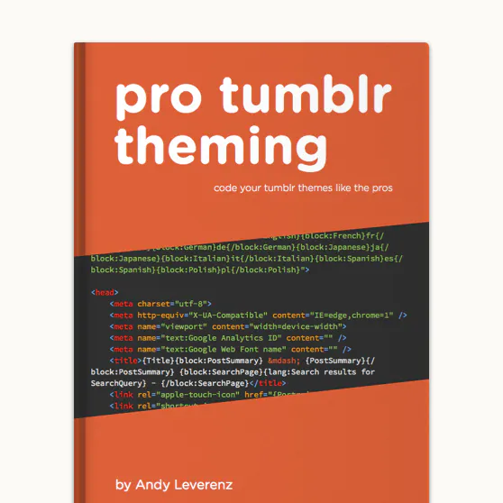 Pro Tumblr Theming