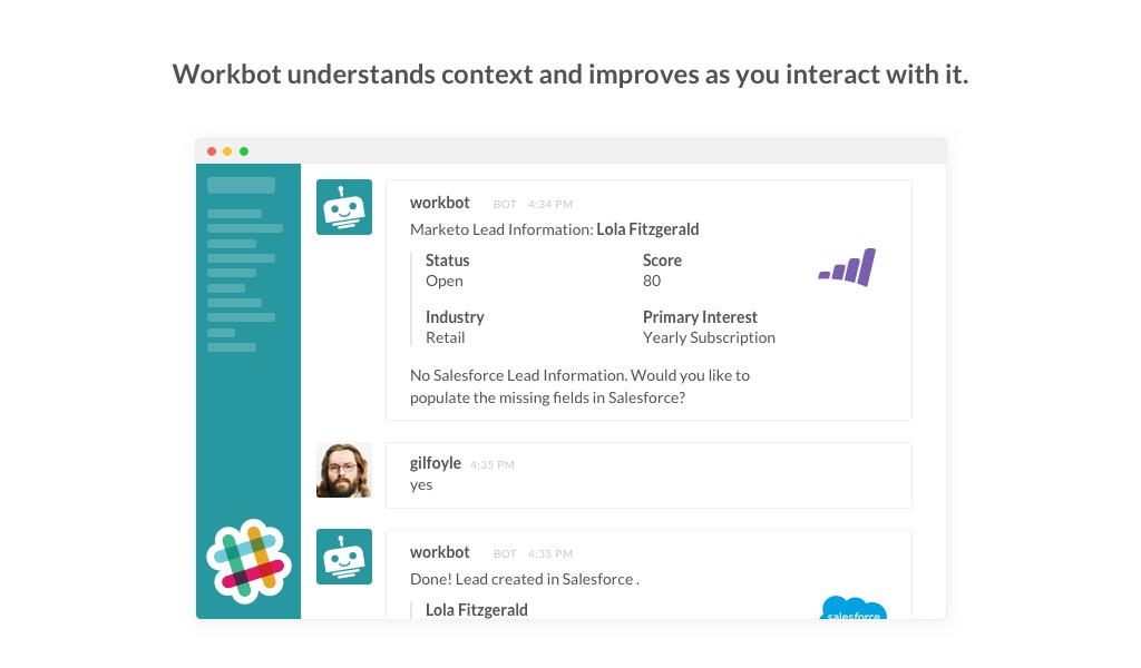 Personal Workbot for Slack gallery image