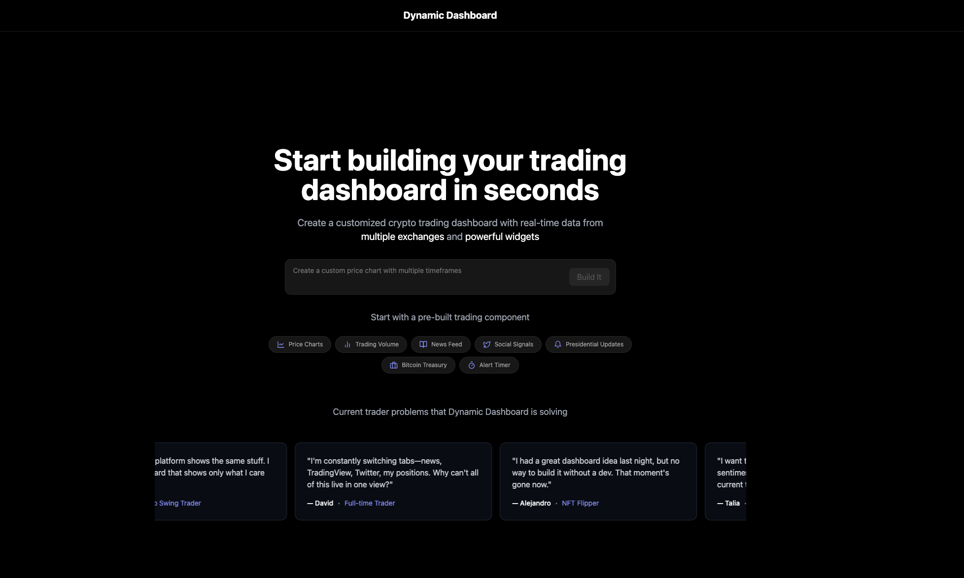 Dynamic Dashboard gallery image